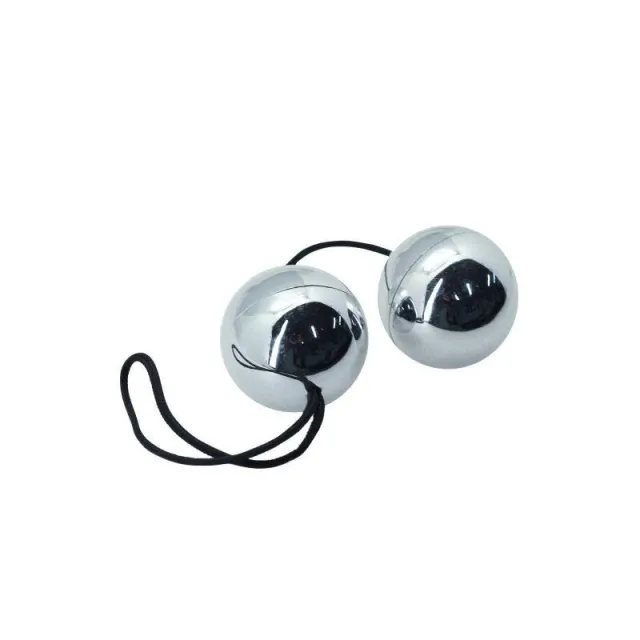 Вагинальные шарики Toyz4lovers Timeless Orgasm Balls, 3.5 см (серебристый)