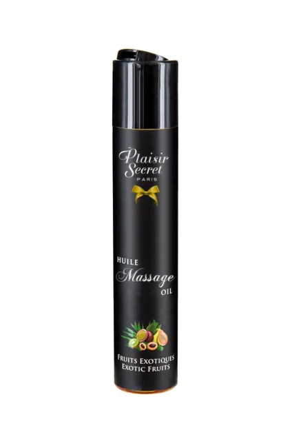 Массажное масло Plaisir Secret Paris Huile экзотические фрукты, 59 мл