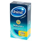 Презервативи Unimil Natural+ 12 шт