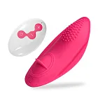 Вібратор для клітора Boss Series Strap On Vibrator 01 (світло-рожевий)