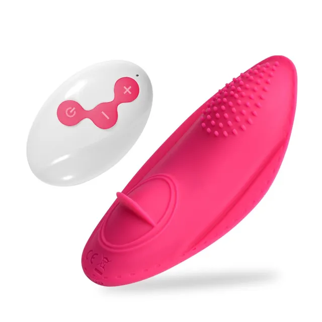 Вибратор для клитора Boss Series Strap On Vibrator 01 (розовый)