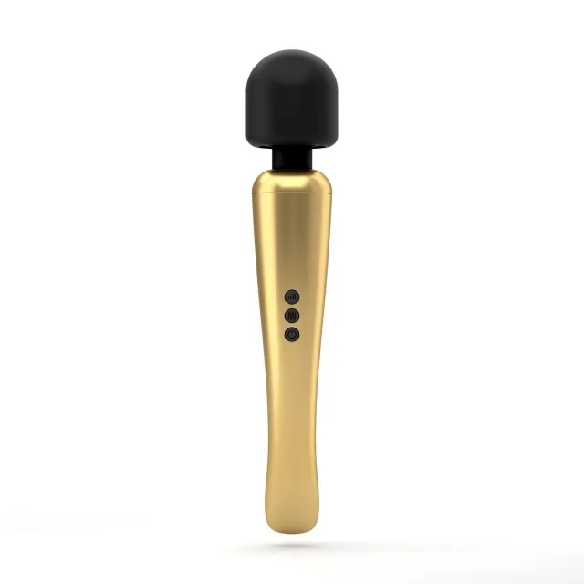 Вибромассажер Dorcel Megawand, 29,5 см (золотой)