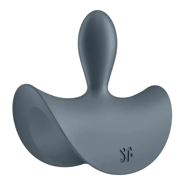 Анальная пробка Satisfyer Booty Absolute Beginners 2, 7.9 см (серый)