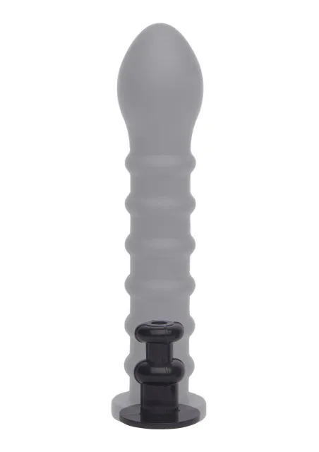 Фаллоимитатор Hidden Desire Ribbed Dong Easy-Lock, 19 см (черный)