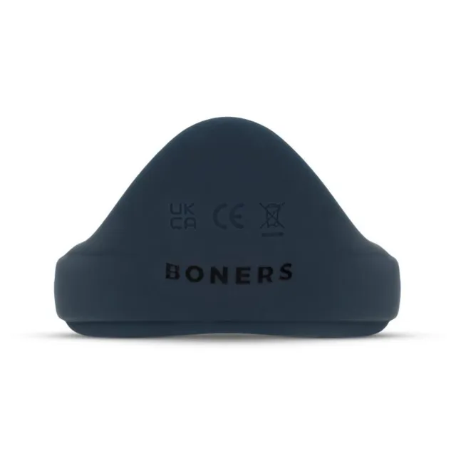 Віброкільце Boners Vibrating Cock Ring, 8.5 см (синій)
