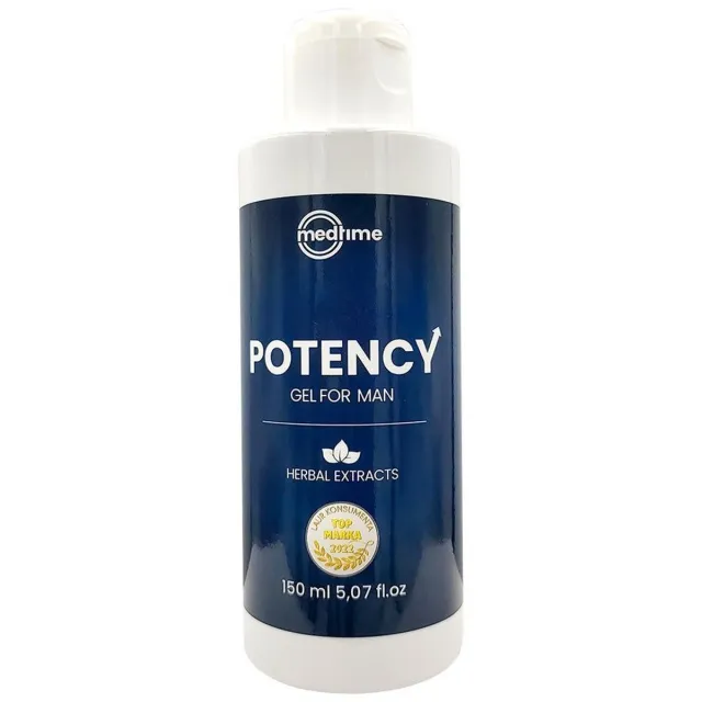 LoveStim Potency Gel For Man - Krem wzmacniający erekcję, Bezzapachowy, 150 ml