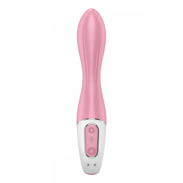 Вібратор Satisfyer Air Pump, 20 см (рожевий)