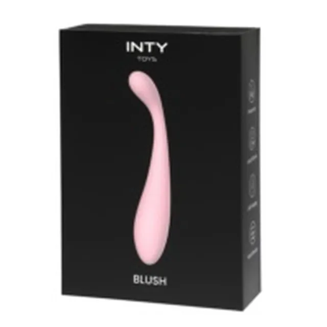 Вібратор Inty Toys Blush, 18 см (рожевий)