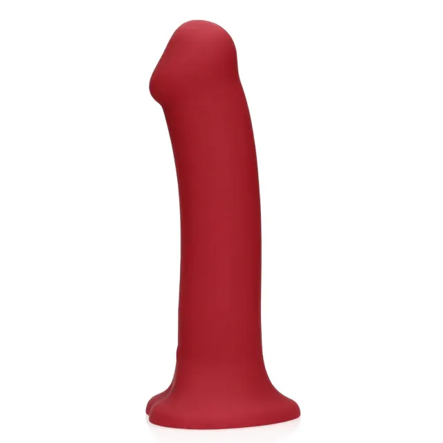 Loveline Non-Phallic - Dildo, Czerwony, 19.8 cm