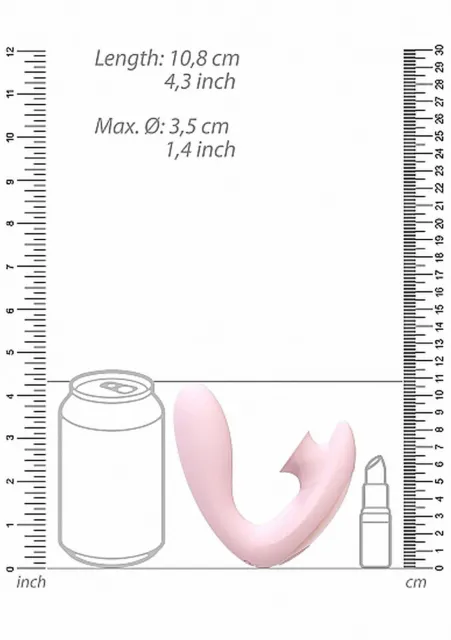 Вибратор Irresistible Desirable, 10.8 см (розовый)