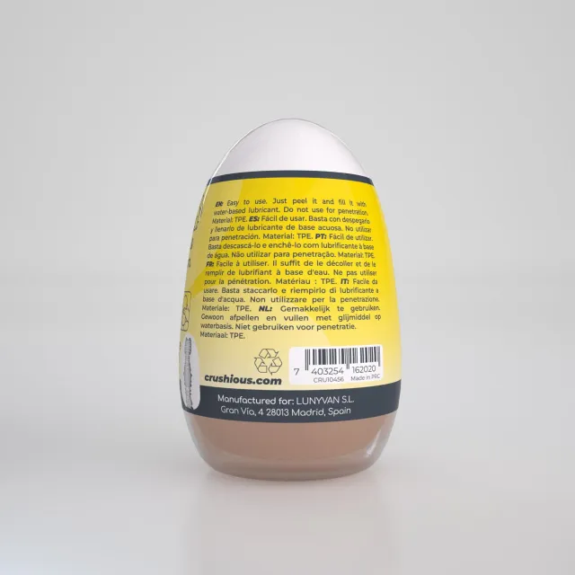 Мастурбатор Crushious Ezy Eggs Anal (телесный)