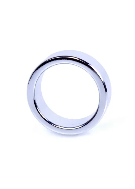Эрекционное кольцо B - Series HeavyFun Metal Cock Ring Small, 4.5 см (серебристый)