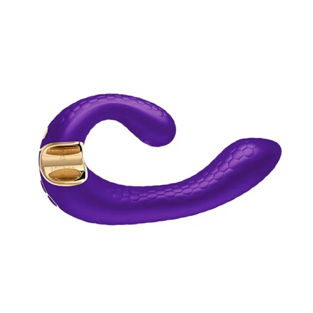 Shunga Miyo Intimate - Wibrator, Fioletowy, 18.5 cm