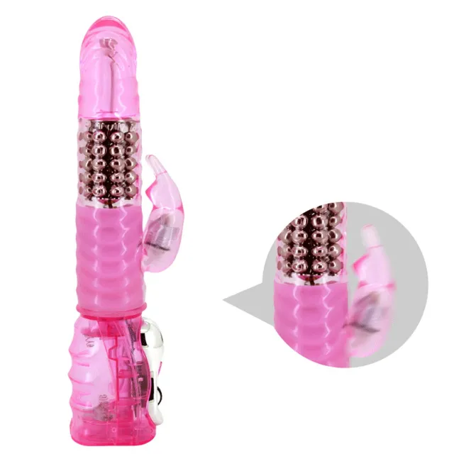 Вибратор-кролик Baile Deluxe Dream Lover, 26 см (розовый)