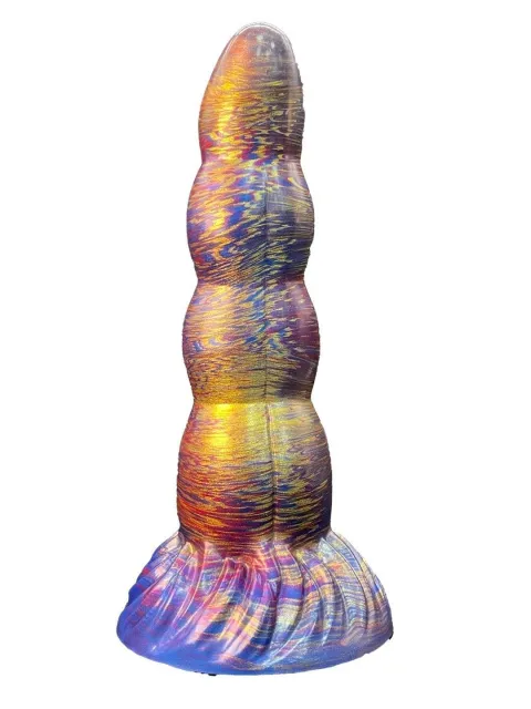 Passion Labs Space - Dildo, Tęcza, 20 cm