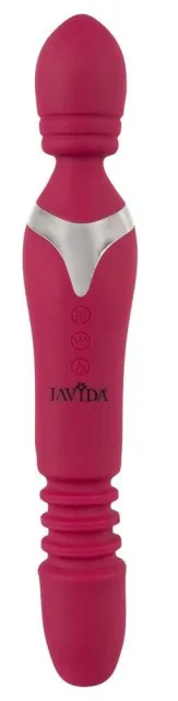 Вибратор Javida Warming & Thrusting Vibe, 27 см (розовый)