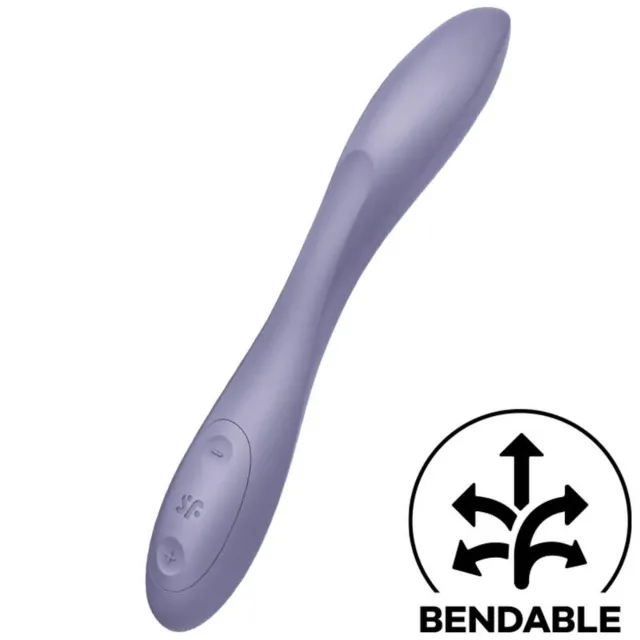 Гнучкий вібратор Satisfyer G-Spot Flex 2, 19.5 см (бузковий)