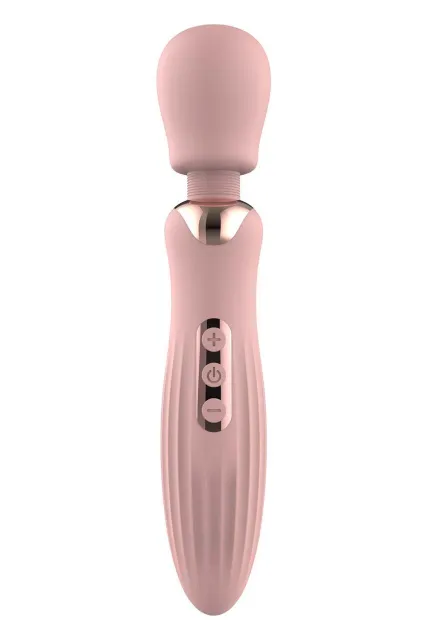 Вибратор Glam Large Wand, 24 см (светло-розовый)