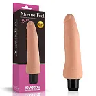 Lovetoy Real Feel - Realistyczny wibrator, W kolorze cielistym, 20 cm