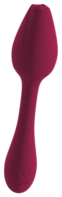 Вибратор Rosenrot Bendable G-Spot, 20 см (красный)