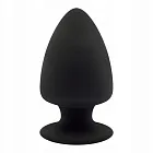 Silexd Model 1 - Korek analny, Czarny, 9, 5 cm