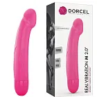 Вибратор для точки G Dorcel Real Vibration Magenta 2.0, 22 см (розовый)