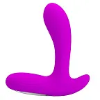 Массажер простаты Pretty Love Backie Prostata Stimulator, 12.5 см (фиолетовый)