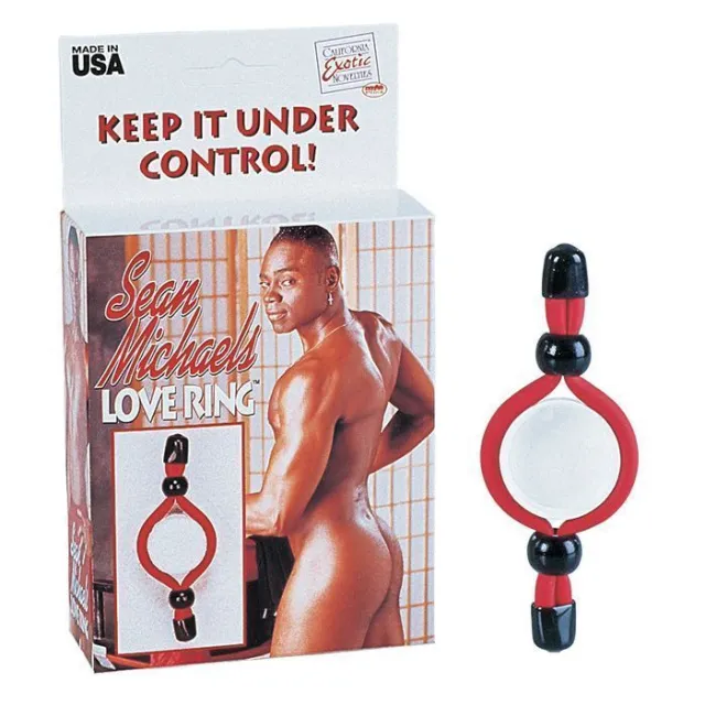 Ерекційне кільце Sean Michaels Love Ring (червоний)