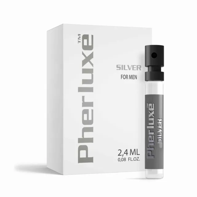 Туалетная вода с феромонами для мужчин PherLuxe Silver, 2.4 мл