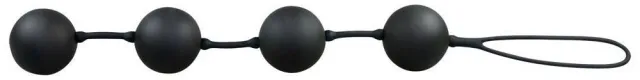 Вагинальные шарики Velvet Black Balls, 23 см (черный)
