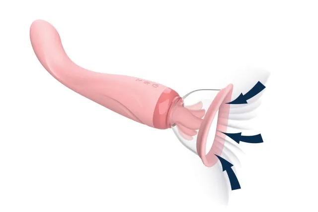 Вибратор Fantasy Asclepius 4-in-1 Multifunction Vibrator (розовый)