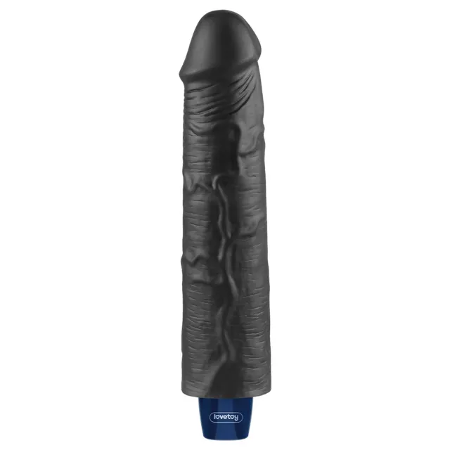 Вибратор Lovetoy Real Softee 9.5", 24 см (черный)