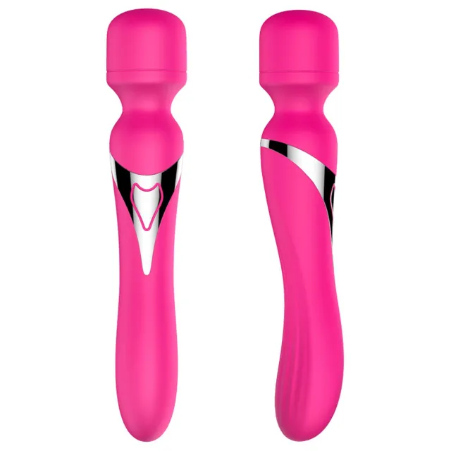 Вибратор B - Series Fox Dual Massager Pulsator, 22.6 см (розовый)