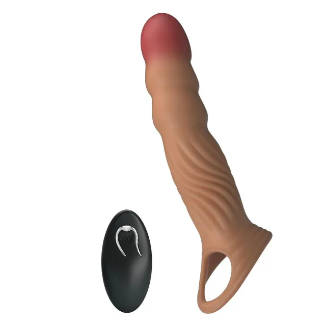 Насадка на пенис Pretty Love Penis Sleeve Extender, 24 см (телесный)