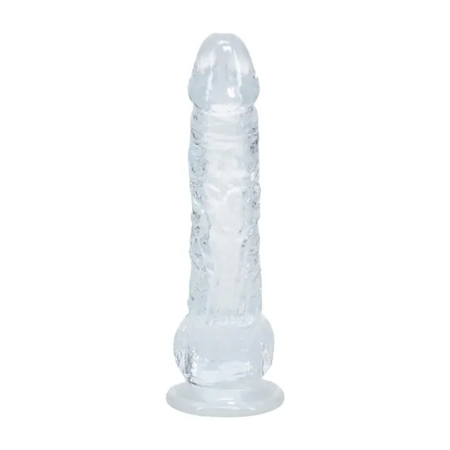 Фаллоимитатор RealRock Realistic 5", 12.7 см (прозрачный)