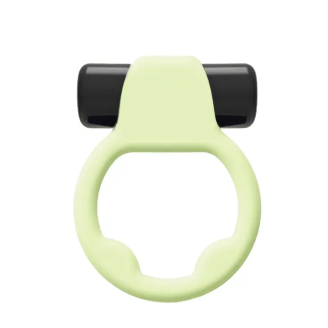 Эрекционное кольцо Clara Morgane Pro Super Vibra Ring Phosphorescent, 4.5 см (зеленый)