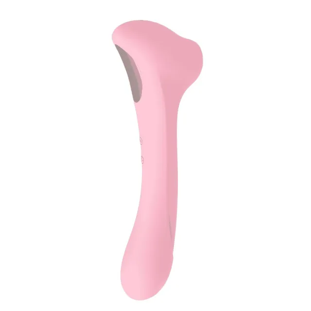 Вакуумный стимулятор клитора с вибрацией Femintimate Daisy Massager (розовый)