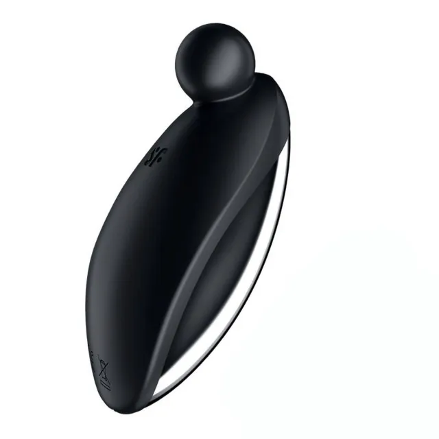 Satisfyer Spot On 2 - Wibrator łechtaczkowy, Czarny, 9 cm
