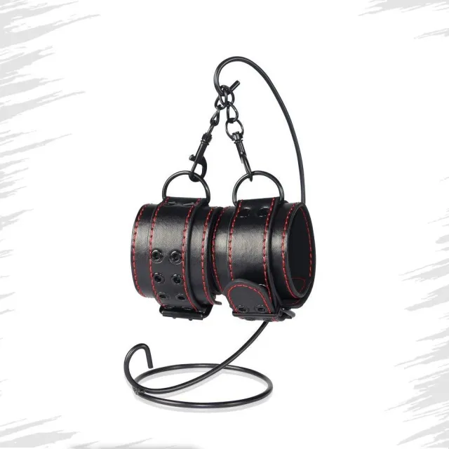 Наручники Bondage Fetish Pleasure Handcuffs (черный)