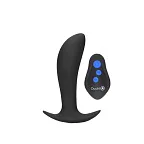 Анальная пробка Ouch! E-stim Vibrating Plug, 12.3 см (черный)