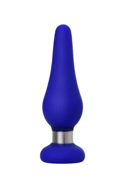 Анальная пробка ToDo Anal Plug Сlassic S, 10 см (синий)