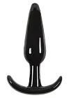 Анальная пробка Jelly Rancher T-Plug Smooth, 10,9 см (черный)