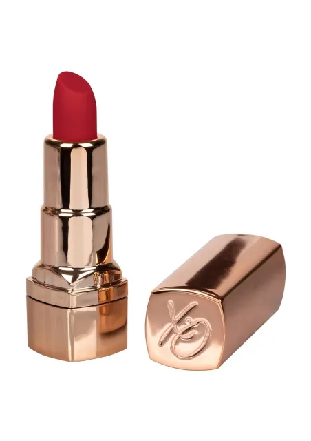 Вібратор для клітора CalExotics Hide & Play Lipstick Recharge, 7,5 см (червоний)