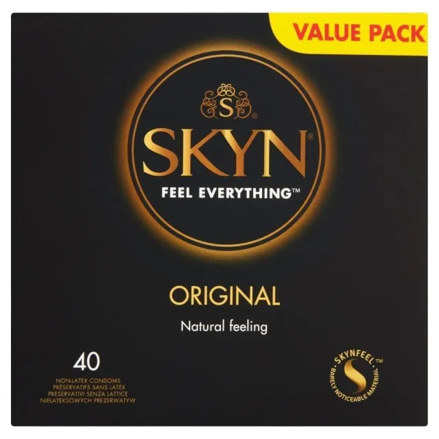 Презервативы ультратонкие Skyn Original безлатексные, 40 шт