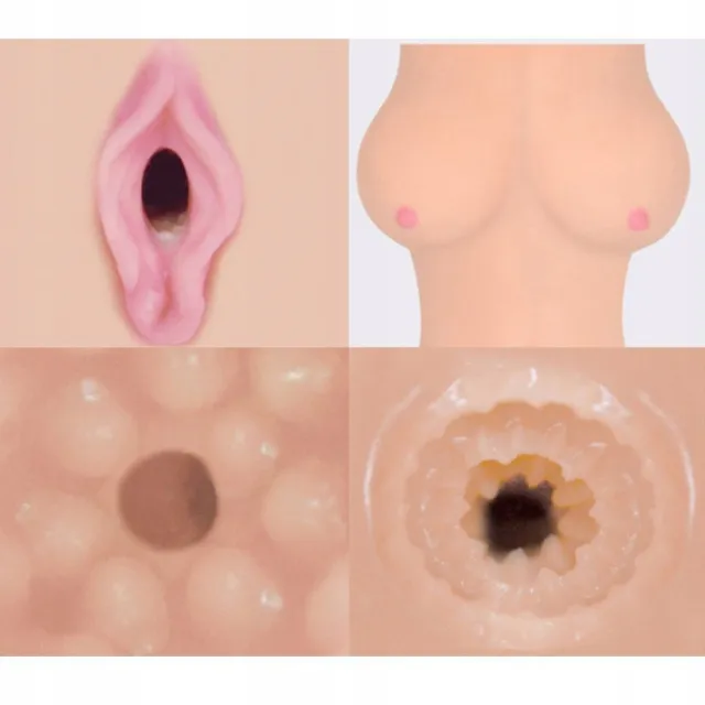 Kokos Clara Onahole - Masturbator, W kolorze cielistym, 17.5 cm
