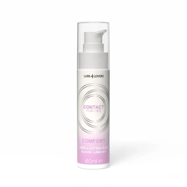 Lube4lovers Anale Silicone Comfort - Lubrykant analny, Bezzapachowy, 60 ml