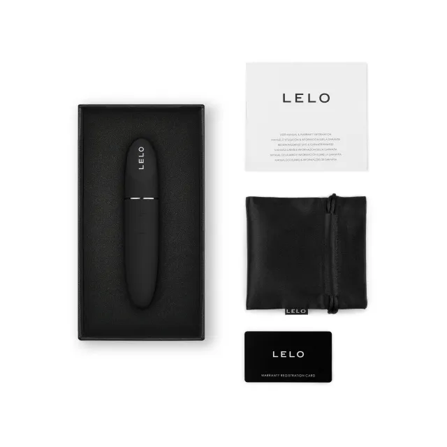 Вібратор Lelo Mia 3, 11,1 см (чорний)