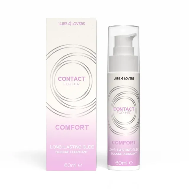 Lube4lovers Anale Silicone Comfort - Lubrykant analny, Bezzapachowy, 60 ml
