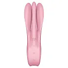Satisfyer Threesome 1 - Wibrator łechtaczkowy, Różowy, 14 cm