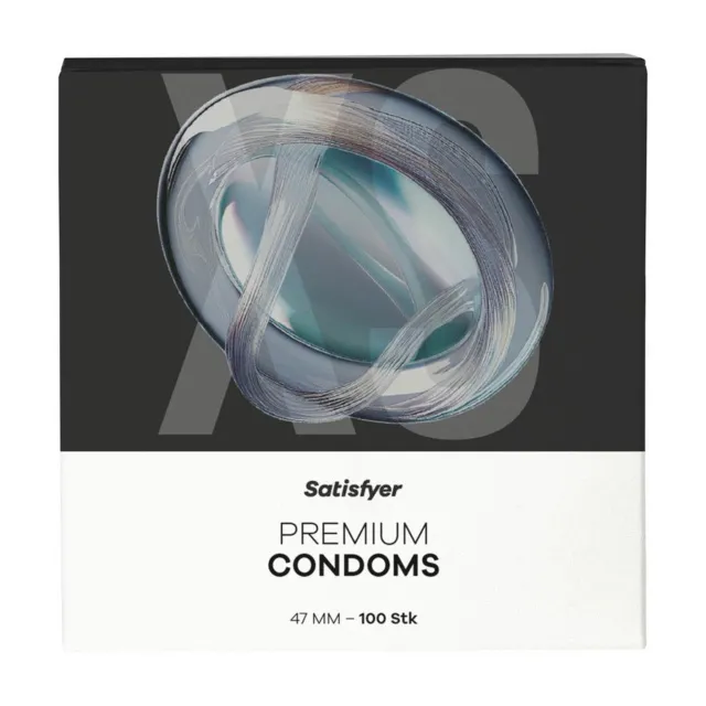 Презервативы Satisfyer Premium Condoms 47, 100 шт